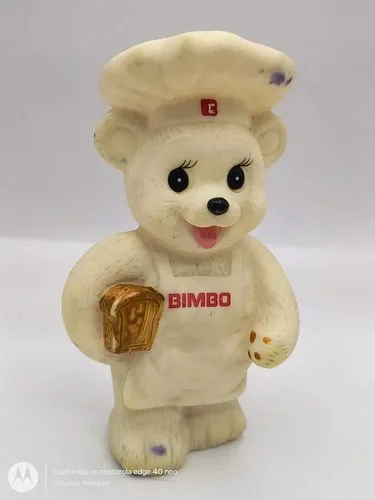 Figura Osito Bimbo Vinyl Retro Vintage 90's De Coleccion