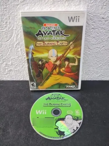 Avatar The Last Airbender The Burning Earth Para Wii