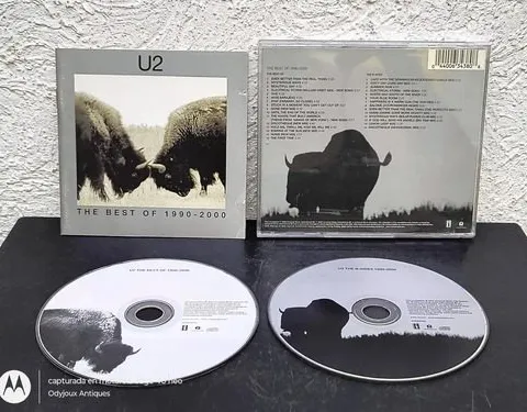 Cd U2 - The Best Of 1990-2000 Universal 2002 2-pack Usa Edición Limitada