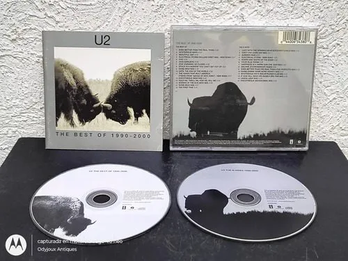 Cd U2 - The Best Of 1990-2000 Universal 2002 2-pack Usa Edición Limitada — Audio vintage, años 90s