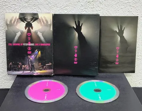 Dvd Still Growing Up Peter Gabriel Live & Unwrapped Originl Edición Limitada