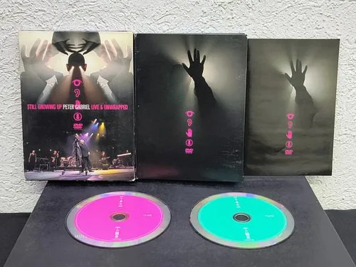 Dvd Still Growing Up Peter Gabriel Live & Unwrapped Originl Edición Limitada — Video vintage, años NOW
