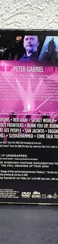 Dvd Still Growing Up Peter Gabriel Live & Unwrapped Originl Edición Limitada — Video vintage, años NOW (foto 4)