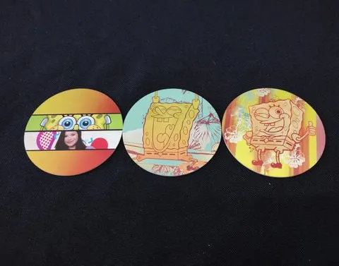 Mega Tazos Bob Esponja Nickelodeon 3-pack 2010 Original