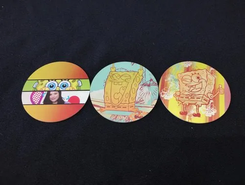 Mega Tazos Bob Esponja Nickelodeon 3-pack 2010 Original — Coleccionables vintage, años NOW