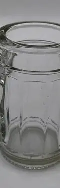 Mini Tarro Cervecero Para Tequila Vidrio Grueso Vintage 30ml Transparente — Decoración vintage