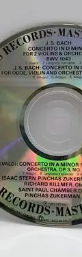Cd J.s. Batch Concerto In D Minor For 2 Violins & Orchestra — Audio vintage, años 80s