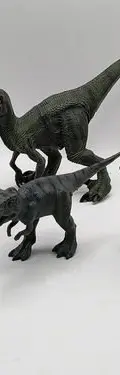 Lote Dinosaurios De Juguete Plástico/pvc Retro 4pz — Coleccionables vintage