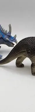 Lote Dinosaurios De Juguete Plástico/pvc Retro 4pz — Coleccionables vintage (foto 4)