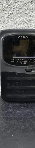 Tv Casio Portátil Mod. Tv100b Para Reparar No Funciona — Tech vintage, años 80s (foto 2)
