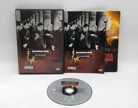 Dvd Rammstein-live Aus Berlin Universal 1999 Usa Original