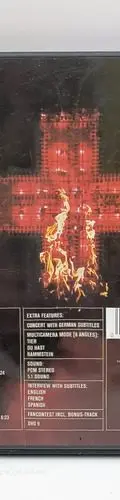Dvd Rammstein-live Aus Berlin Universal 1999 Usa Original — Video vintage, años 90s (foto 3)