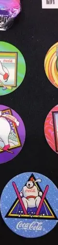 Tazos Coca Cola 5-pack Sobre Abierto Retro 1995 Original #2 — Coleccionables vintage, años 90s (foto 4)