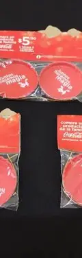 Colección Colguijes Fichas Coca Cola Navidad 6pz Sellado — Coleccionables vintage, años NOW (foto 2)
