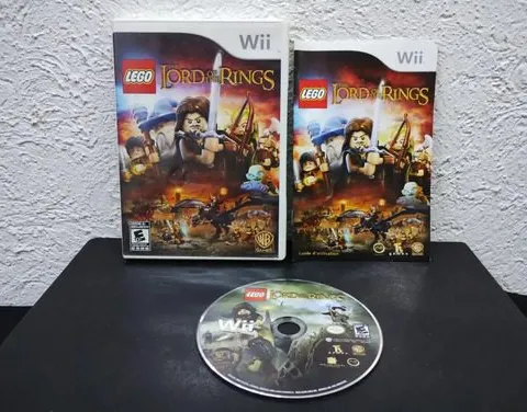 Lego The Lord Of The Rings Nintendo Wii Completo Original