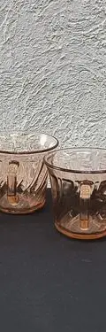 Set Tazas Fortecrisa Vintage Coffee 6-pack Cristal Rosa 70's Cristal Rosa Tazas Vintage Coffee Set 6-pack Cristal Rosa 70's Original — Decoración vintage, años 70s (foto 6)