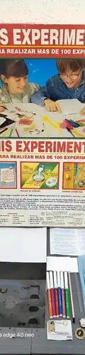 Mis Experimentos Novo Gama España Juego De Mesa Incompleto — Coleccionables vintage