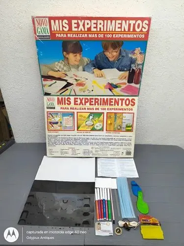 Mis Experimentos Novo Gama España Juego De Mesa Incompleto