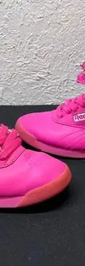 Reebok Freestyle Hi Rainbow 30th Aniversary 24mx 2010 Usado  Fucsia Liso 24 — Coleccionables vintage, años NOW (foto 2)