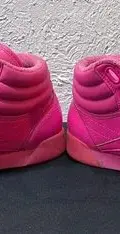Reebok Freestyle Hi Rainbow 30th Aniversary 24mx 2010 Usado  Fucsia Liso 24 — Coleccionables vintage, años NOW (foto 5)