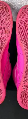 Reebok Freestyle Hi Rainbow 30th Aniversary 24mx 2010 Usado  Fucsia Liso 24 — Coleccionables vintage, años NOW (foto 8)