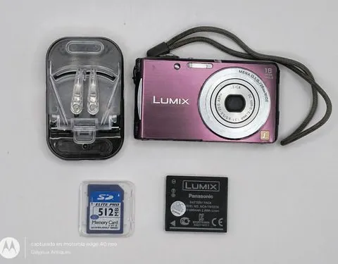 Camara Digital Panasonic Lumix Dmc-fh5 16mpx Leica 28mm Wide Violeta