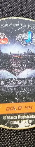 Tazo Batman Vs Superman El Origen De La Justicia Gold #44 — Coleccionables vintage, años NOW (foto 2)