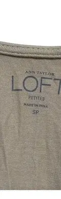 Blusa Ann Taylor Loft Sin Mangas Rayas Lentejuelas Talla Sp Arena Rayas Sp — vintage México (foto 3)