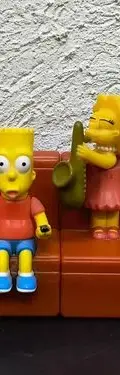 Set Figuras Sofa De Los Simpson Burguer King 4pz Retro — Decoración vintage, años 90s (foto 2)