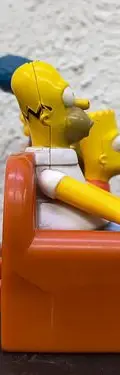 Set Figuras Sofa De Los Simpson Burguer King 4pz Retro — Decoración vintage, años 90s (foto 5)