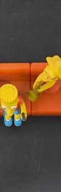 Set Figuras Sofa De Los Simpson Burguer King 4pz Retro — Decoración vintage, años 90s (foto 7)