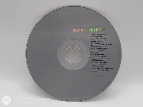 Cd Ricky Martin - Homónimo 1999 Columbia Solo Disco Original Estándar — Audio vintage, años 90s
