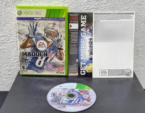 Madden Nfl 13 Xbox 360  Ea Sports Completo Original