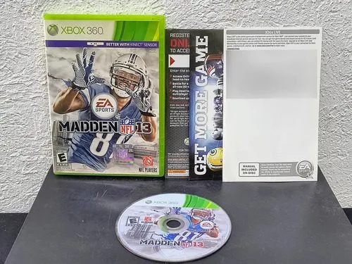 Madden Nfl 13 Xbox 360  Ea Sports Completo Original — Gaming vintage, años NOW