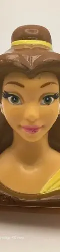 Llavero Busto Princesa Bella Disney 2002 Original Colección Amarillo — Coleccionables vintage, años NOW (foto 3)