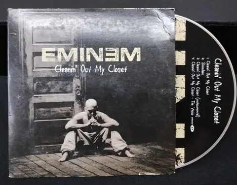 Cd Eminem Cleaning Out My Closet - Single 2002 Aftermath Usa Sencillo