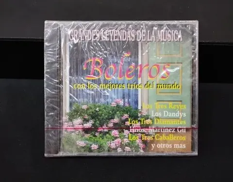 Cd Boleros Con Los Mejores Trios Del Mundo 2002 Original Estándar
