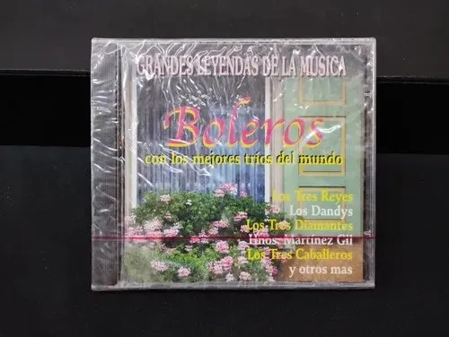 Cd Boleros Con Los Mejores Trios Del Mundo 2002 Original Estándar — Audio vintage, años NOW