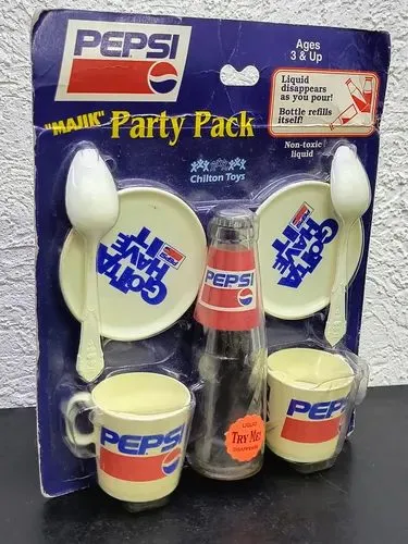Pepsi Majik Party Pack Vintage Botella Mágica 90's Retro