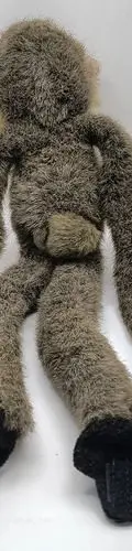 Mandril Colgante Vintage K&m International Mono Felpa 46cm Gris — Coleccionables vintage (foto 5)