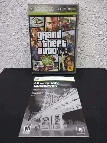 Grand Theft Auto 4 Xbox 360 Solo Caja Y Manual Original