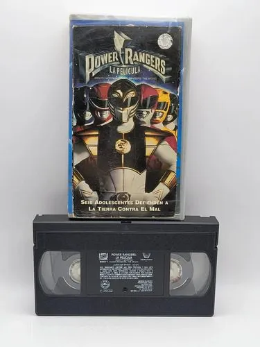 Vhs Power Rangers La Película Videovisa 1995 Español Originl