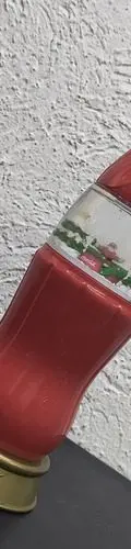 Botella Coca Cola Snowbottle Santa Claus Árboles Navideños — Coleccionables vintage, años 90s