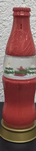 Botella Coca Cola Snowbottle Santa Claus Árboles Navideños — Coleccionables vintage, años 90s (foto 4)