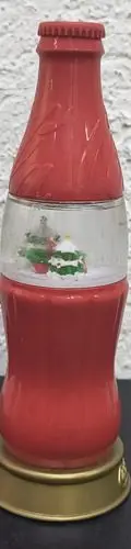 Botella Coca Cola Snowbottle Santa Claus Árboles Navideños — Coleccionables vintage, años 90s (foto 5)