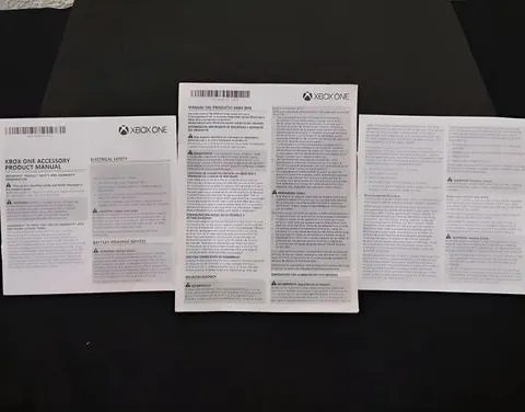 Manuales Para Consola Xbox One 3pzas Originales