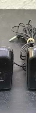 Mini Bocinas Portátiles Sony Sps-5 Con Detalle Negro — Decoración vintage, años 90s (foto 7)