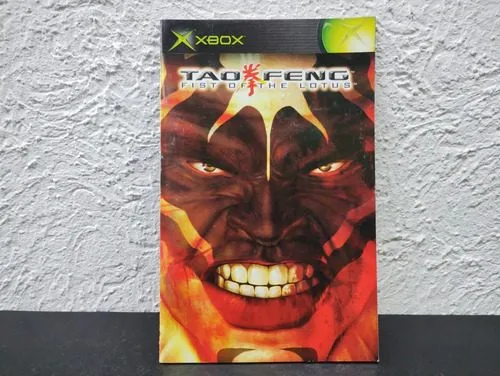 Tao Feng Fist Of The Lotus Para Xbox Clasico Solo Manual — Gaming vintage, años NOW