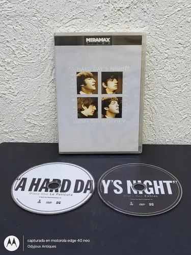 Dvd The Beatles - A Hard Day's Night 2-pack México Miramax — Video vintage, años NOW
