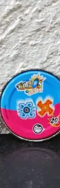 Tazos Mucha Lucha 3-pack Classic #113 Silver#20 Glitter#139 — Coleccionables vintage (foto 2)